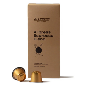 Allpress Espresso Blend Capsules | Auckland Grocery Delivery Get Allpress Espresso Blend Capsules delivered to your doorstep by your local Auckland grocery delivery. Shop Paddock To Pantry. Convenient online food shopping in NZ | Grocery Delivery Auckland | Grocery Delivery Nationwide | Fruit Baskets NZ | Online Food Shopping NZ Get Coffee Capsules Allpress Espresso Blend delivered to your door 7 days in Auckland or NZ wide overnight. Get free grocery delivery on orders over $125. 