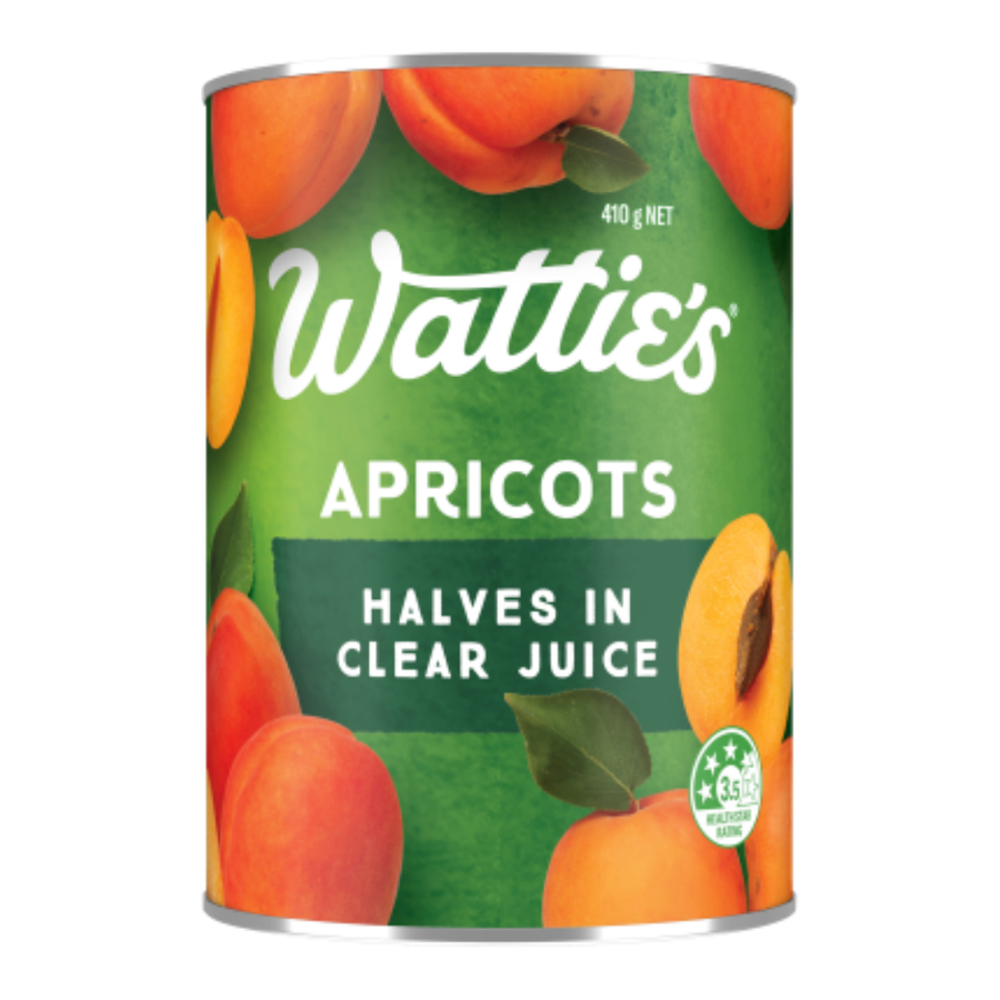 Watties Apricot Halves | Auckland Grocery Delivery Get Watties Apricot Halves delivered to your doorstep by your local Auckland grocery delivery. Shop Paddock To Pantry. Convenient online food shopping in NZ | Grocery Delivery Auckland | Grocery Delivery Nationwide | Fruit Baskets NZ | Online Food Shopping NZ Watties Apricot Halves 410g delivered to your door 7 days in Auckland and NZ wide overnight with Paddock To Pantry. | Free delivery on orders over $150. 