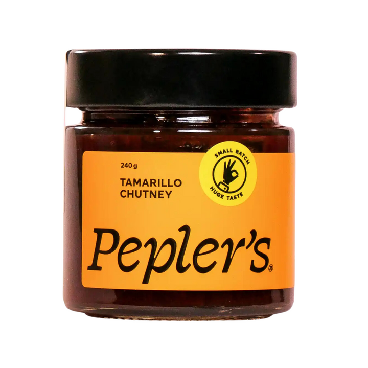 Peplers Tamarind and ginger Chutney | Auckland Grocery Delivery Get Peplers Tamarind and ginger Chutney delivered to your doorstep by your local Auckland grocery delivery. Shop Paddock To Pantry. Convenient online food shopping in NZ | Grocery Delivery Auckland | Grocery Delivery Nationwide | Fruit Baskets NZ | Online Food Shopping NZ Peplers Tamarillo chutney 300g delivered to your doorstep with Auckland grocery delivery from Paddock To Pantry. Convenient online food shopping in NZ