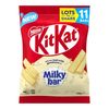 KIT KAT White MilkyBar Funpack 154g | Auckland Grocery Delivery Get KIT KAT White MilkyBar Funpack 154g delivered to your doorstep by your local Auckland grocery delivery. Shop Paddock To Pantry. Convenient online food shopping in NZ | Grocery Delivery Auckland | Grocery Delivery Nationwide | Fruit Baskets NZ | Online Food Shopping NZ Buy KIT KAT White MilkyBar Funpack 154g at Paddock to Pantry – your online supermarket for chocolate delivery and express grocery service NZ-wide.