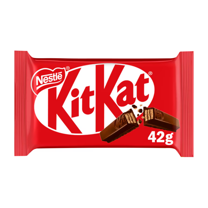 Kit Kat Milk 4 Finger 42g | Auckland Grocery Delivery Get Kit Kat Milk 4 Finger 42g delivered to your doorstep by your local Auckland grocery delivery. Shop Paddock To Pantry. Convenient online food shopping in NZ | Grocery Delivery Auckland | Grocery Delivery Nationwide | Fruit Baskets NZ | Online Food Shopping NZ Grab a KIT KAT Milk 4 Finger 42g from Paddock to Pantry – the perfect chocolate snack with fast delivery from your trusted NZ online grocery store.