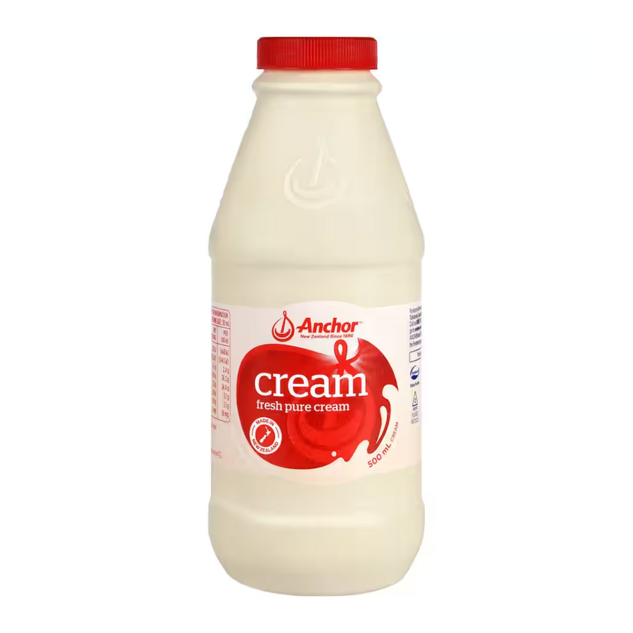 Anchor Pure Cream 500ml | Auckland Grocery Delivery Get Anchor Pure Cream 500ml delivered to your doorstep by your local Auckland grocery delivery. Shop Paddock To Pantry. Convenient online food shopping in NZ | Grocery Delivery Auckland | Grocery Delivery Nationwide | Fruit Baskets NZ | Online Food Shopping NZ Anchor Fresh Cream is packed with flavour. This classic Kiwi delight adds a burst of flavour and complexity to any dish | Convenient online food shopping in NZ