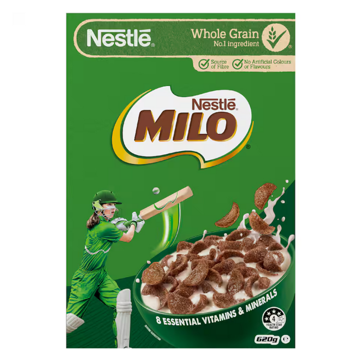 Milo Breakfast Cereal 620g | Auckland Grocery Delivery Get Milo Breakfast Cereal 620g delivered to your doorstep by your local Auckland grocery delivery. Shop Paddock To Pantry. Convenient online food shopping in NZ | Grocery Delivery Auckland | Grocery Delivery Nationwide | Fruit Baskets NZ | Online Food Shopping NZ 