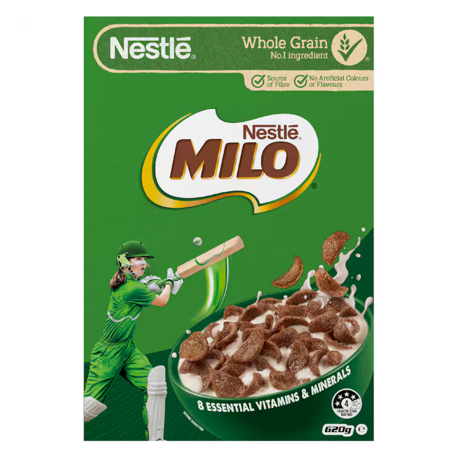 Milo Breakfast Cereal 620g | Auckland Grocery Delivery Get Milo Breakfast Cereal 620g delivered to your doorstep by your local Auckland grocery delivery. Shop Paddock To Pantry. Convenient online food shopping in NZ | Grocery Delivery Auckland | Grocery Delivery Nationwide | Fruit Baskets NZ | Online Food Shopping NZ 