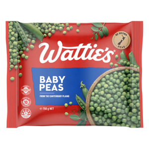 Wattie's Baby Peas 750g | Auckland Grocery Delivery Get Wattie's Baby Peas 750g delivered to your doorstep by your local Auckland grocery delivery. Shop Paddock To Pantry. Convenient online food shopping in NZ | Grocery Delivery Auckland | Grocery Delivery Nationwide | Fruit Baskets NZ | Online Food Shopping NZ Watties Baby Peas Get them delivered to your door 7 days with Auckland Grocery Delivery