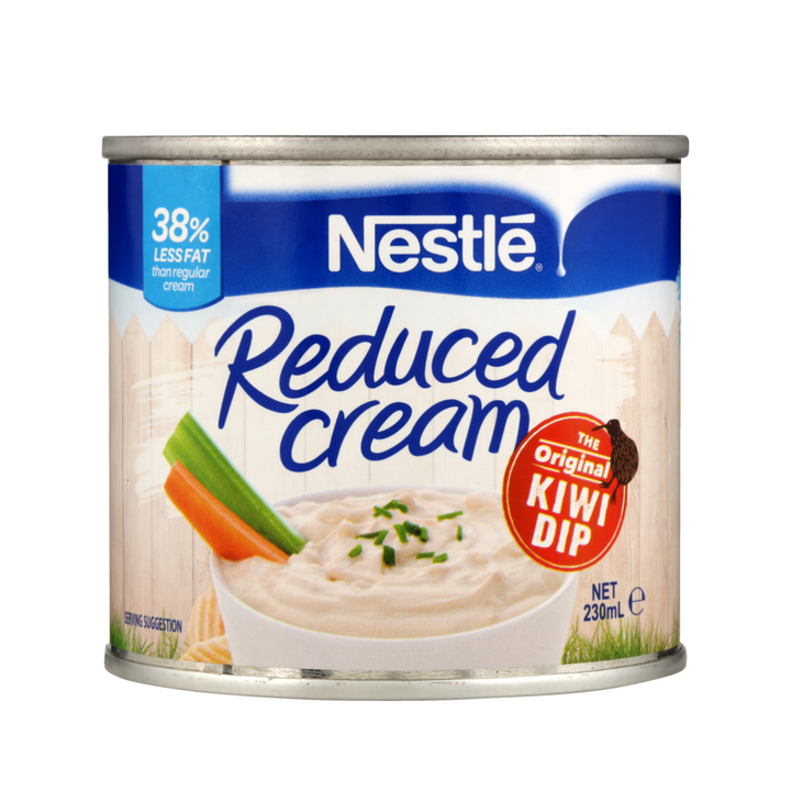Nestle Reduced Cream 230ml | Auckland Grocery Delivery Get Nestle Reduced Cream 230ml delivered to your doorstep by your local Auckland grocery delivery. Shop Paddock To Pantry. Convenient online food shopping in NZ | Grocery Delivery Auckland | Grocery Delivery Nationwide | Fruit Baskets NZ | Online Food Shopping NZ Nestle Reduced Cream 250ml delivered to your doorstep with Auckland grocery delivery from Paddock To Pantry. Convenient online food shopping in NZ