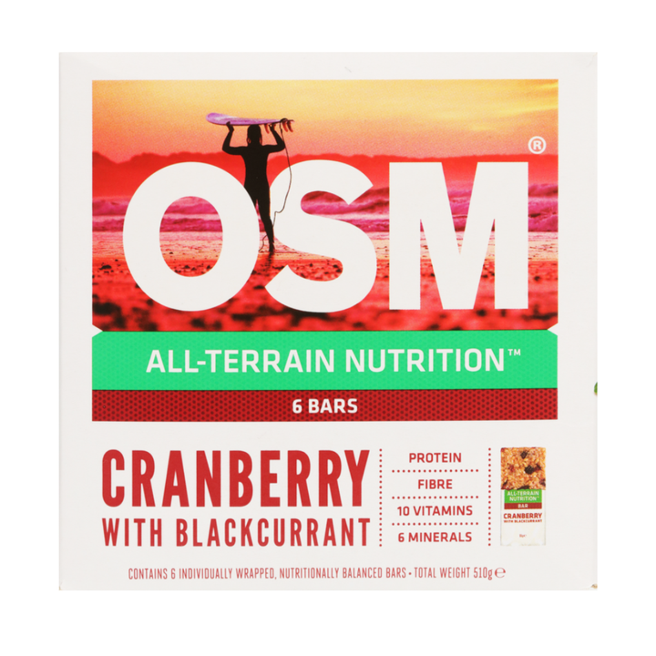 OSM Cranberry With Blackcurrant Bars | Auckland Grocery Delivery Get OSM Cranberry With Blackcurrant Bars delivered to your doorstep by your local Auckland grocery delivery. Shop Paddock To Pantry. Convenient online food shopping in NZ | Grocery Delivery Auckland | Grocery Delivery Nationwide | Fruit Baskets NZ | Online Food Shopping NZ Tasty and nutritious OSM Cranberry & Blackcurrant Bars packed with oats and fruit. Great source of fibre, perfect for healthy snacking or breakfast.