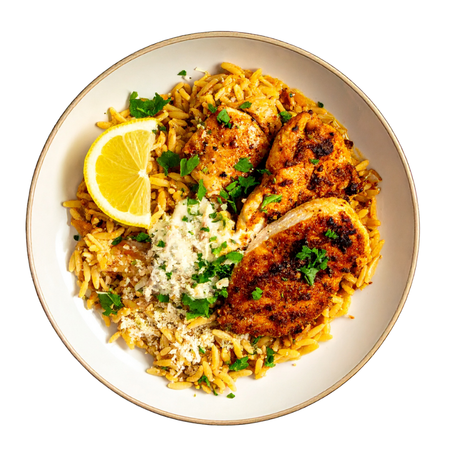 Lemon Chicken Orzo Bundle | Auckland Grocery Delivery Get Lemon Chicken Orzo Bundle delivered to your doorstep by your local Auckland grocery delivery. Shop Paddock To Pantry. Convenient online food shopping in NZ | Grocery Delivery Auckland | Grocery Delivery Nationwide | Fruit Baskets NZ | Online Food Shopping NZ Lemon Chicken Orzo dinner kit – easy, fresh meal bundle with chicken, orzo & veggies. Quick dinner idea, perfect for family meals or weeknight cooking.