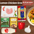 Load image into Gallery viewer, Lemon Chicken Orzo Bundle | Auckland Grocery Delivery Get Lemon Chicken Orzo Bundle delivered to your doorstep by your local Auckland grocery delivery. Shop Paddock To Pantry. Convenient online food shopping in NZ | Grocery Delivery Auckland | Grocery Delivery Nationwide | Fruit Baskets NZ | Online Food Shopping NZ Lemon Chicken Orzo dinner kit – easy, fresh meal bundle with chicken, orzo &amp; veggies. Quick dinner idea, perfect for family meals or weeknight cooking.
