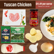 Load image into Gallery viewer, Tuscan Chicken With Mash Potato Bundle | Auckland Grocery Delivery Get Tuscan Chicken With Mash Potato Bundle delivered to your doorstep by your local Auckland grocery delivery. Shop Paddock To Pantry. Convenient online food shopping in NZ | Grocery Delivery Auckland | Grocery Delivery Nationwide | Fruit Baskets NZ | Online Food Shopping NZ Tuscan Chicken with creamy mash – an easy dinner meal bundle with fresh chicken, herbs, and veggies. Quick, delicious and delivered to your door.

