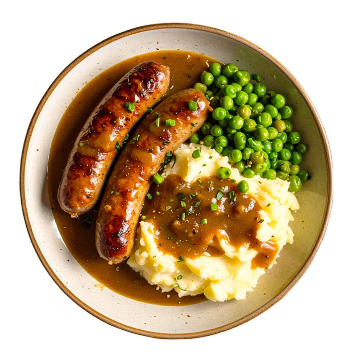 Bangers and Mash Bundle | Auckland Grocery Delivery Get Bangers and Mash Bundle delivered to your doorstep by your local Auckland grocery delivery. Shop Paddock To Pantry. Convenient online food shopping in NZ | Grocery Delivery Auckland | Grocery Delivery Nationwide | Fruit Baskets NZ | Online Food Shopping NZ Easy bangers and mash dinner kit with sausages, mash, peas & gravy. A cheap, quick family meal idea. Meal bundle delivered NZ-wide. No subscription.