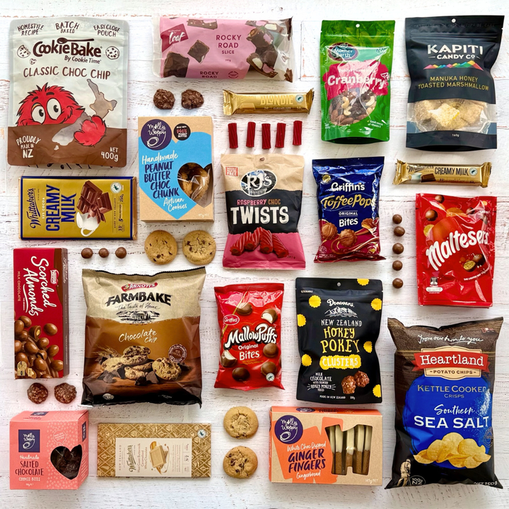 Snack Attack Gift Box | Auckland Grocery Delivery Get Snack Attack Gift Box delivered to your doorstep by your local Auckland grocery delivery. Shop Paddock To Pantry. Convenient online food shopping in NZ | Grocery Delivery Auckland | Grocery Delivery Nationwide | Fruit Baskets NZ | Online Food Shopping NZ Get a Snack Attack Gift Basket delivered to your door! We specialise in Gift Baskets Auckland 7 days a week, or gift basket delivery NZ wide overnight.
