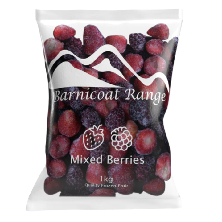 Barnicoat Frozen Mixed Berry 1kg | Auckland Grocery Delivery Get Barnicoat Frozen Mixed Berry 1kg delivered to your doorstep by your local Auckland grocery delivery. Shop Paddock To Pantry. Convenient online food shopping in NZ | Grocery Delivery Auckland | Grocery Delivery Nationwide | Fruit Baskets NZ | Online Food Shopping NZ Buy Barnicoat Frozen Mixed Berries 1kg online from Paddock to Pantry. A great-value frozen fruit blend perfect for smoothies and baking. Grocery delivery NZ-wide.