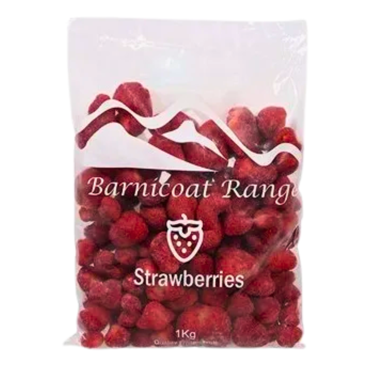 Barnicoat Frozen Strawberries | Auckland Grocery Delivery Get Barnicoat Frozen Strawberries delivered to your doorstep by your local Auckland grocery delivery. Shop Paddock To Pantry. Convenient online food shopping in NZ | Grocery Delivery Auckland | Grocery Delivery Nationwide | Fruit Baskets NZ | Online Food Shopping NZ Sweet frozen strawberries, perfect for smoothies or baking. 1kg value pack. Shop online with nationwide delivery at Paddock to Pantry.