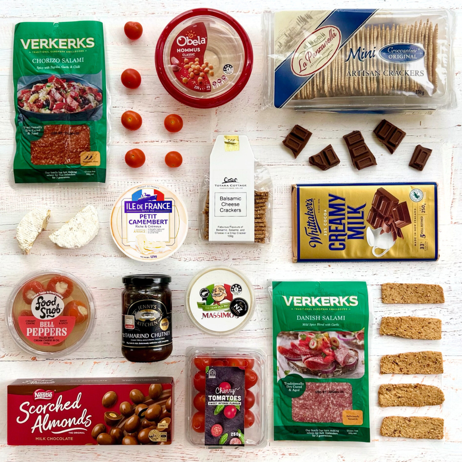 Small Grazing Platter Box | Auckland Grocery Delivery Get Small Grazing Platter Box delivered to your doorstep by your local Auckland grocery delivery. Shop Paddock To Pantry. Convenient online food shopping in NZ | Grocery Delivery Auckland | Grocery Delivery Nationwide | Fruit Baskets NZ | Online Food Shopping NZ Everything for that perfect party platter is delivered straight to your house just order, assemble and serve! From your favourite online butcher. 