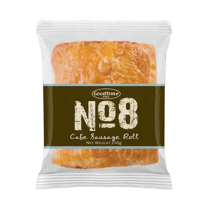 No.8 Cafe Sausage Roll | Auckland Grocery Delivery Get No.8 Cafe Sausage Roll delivered to your doorstep by your local Auckland grocery delivery. Shop Paddock To Pantry. Convenient online food shopping in NZ | Grocery Delivery Auckland | Grocery Delivery Nationwide | Fruit Baskets NZ | Online Food Shopping NZ Flaky café-style sausage roll baked fresh from frozen. Perfect quick snack or lunch. Shop No.8 sausage rolls online NZ-wide.