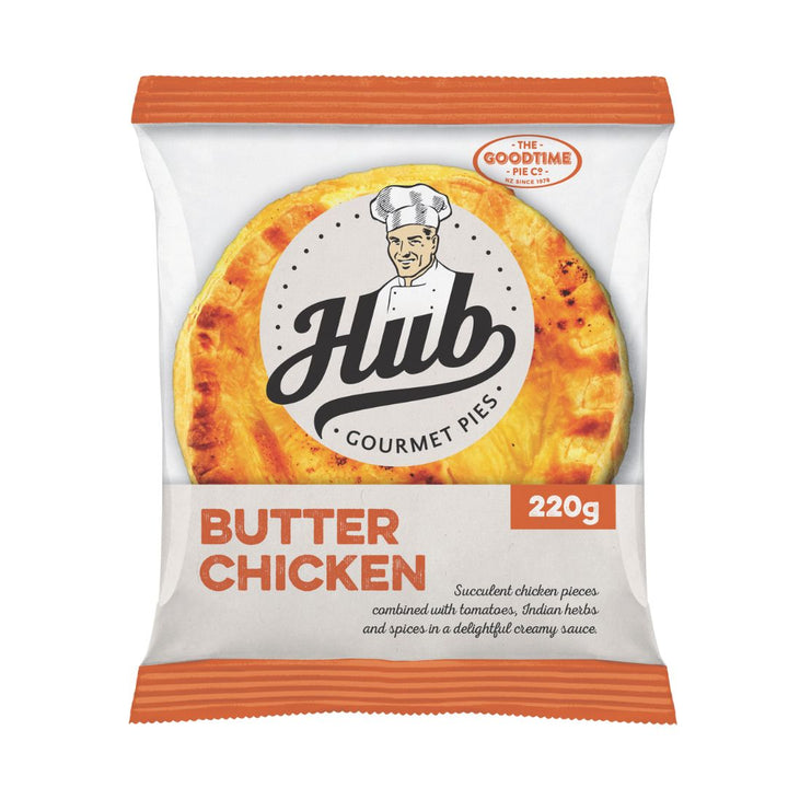 Hub Butter Chicken | Auckland Grocery Delivery Get Hub Butter Chicken delivered to your doorstep by your local Auckland grocery delivery. Shop Paddock To Pantry. Convenient online food shopping in NZ | Grocery Delivery Auckland | Grocery Delivery Nationwide | Fruit Baskets NZ | Online Food Shopping NZ Rich, creamy butter chicken ready to heat and serve. Easy frozen meal for busy nights. Shop Hub frozen meals online NZ-wide.