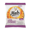Hub Lamb, Rosemary & Kumara Pie Gourmet lamb, rosemary & kumara pie baked fresh from frozen. Tender filling in golden pastry. Shop Hub pies online NZ-wide.