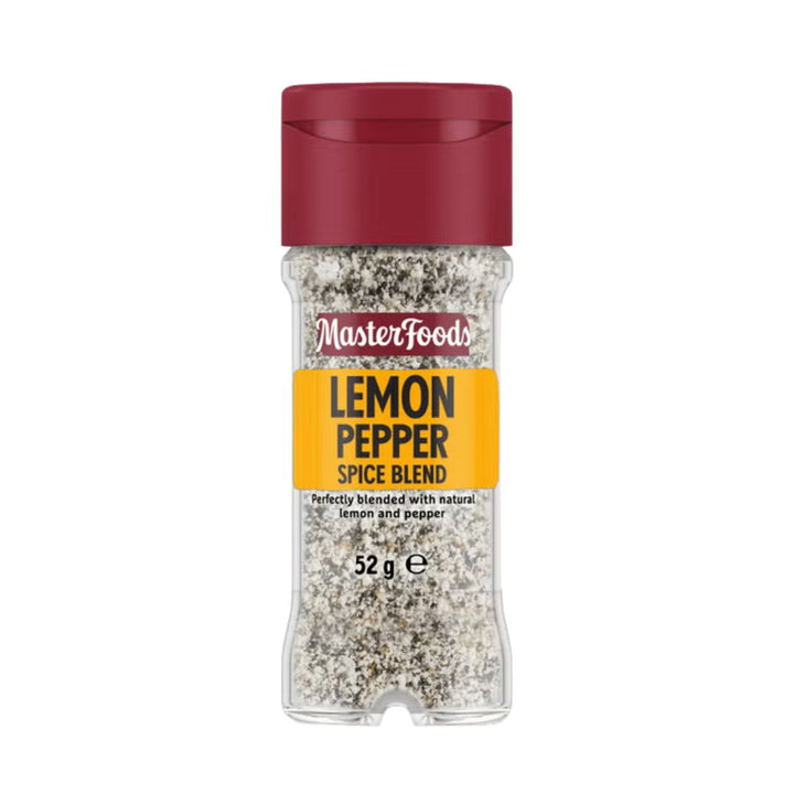 Masterfoods Lemon Pepper Seasoning | Auckland Grocery Delivery Get Masterfoods Lemon Pepper Seasoning delivered to your doorstep by your local Auckland grocery delivery. Shop Paddock To Pantry. Convenient online food shopping in NZ | Grocery Delivery Auckland | Grocery Delivery Nationwide | Fruit Baskets NZ | Online Food Shopping NZ Zesty lemon pepper seasoning for chicken, seafood, veggies, and salads. A bright, flavour-packed pantry staple. Shop MasterFoods seasonings online NZ-wide.