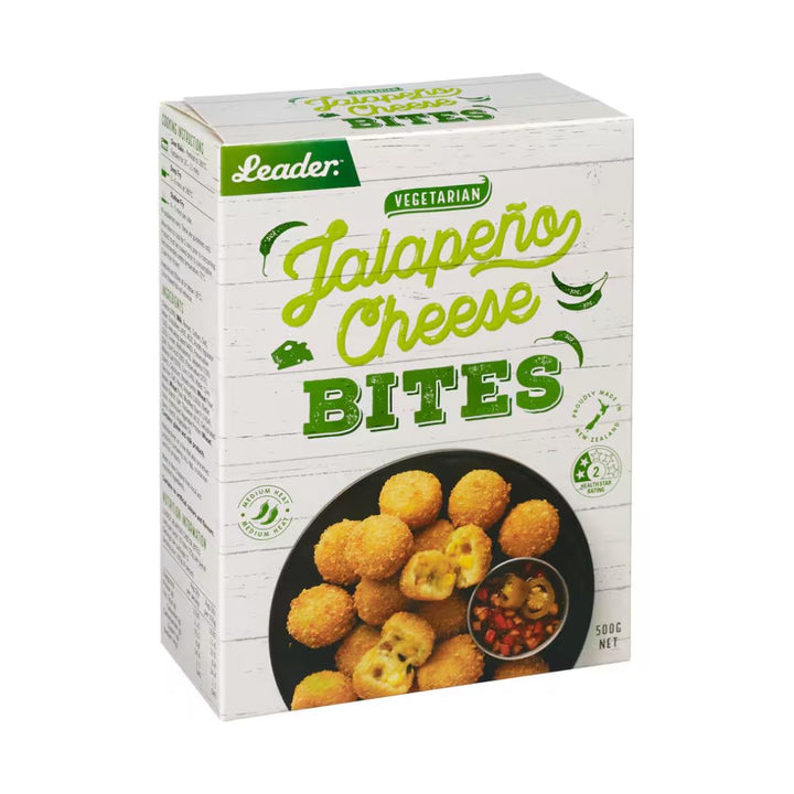Leaderbrand Jalapeño and Cheese Bites | Auckland Grocery Delivery Get Leaderbrand Jalapeño and Cheese Bites delivered to your doorstep by your local Auckland grocery delivery. Shop Paddock To Pantry. Convenient online food shopping in NZ | Grocery Delivery Auckland | Grocery Delivery Nationwide | Fruit Baskets NZ | Online Food Shopping NZ Crispy jalapeño and cheese bites with a spicy kick. Perfect for parties, platters, or easy snacking. Shop frozen snacks online NZ-wide.