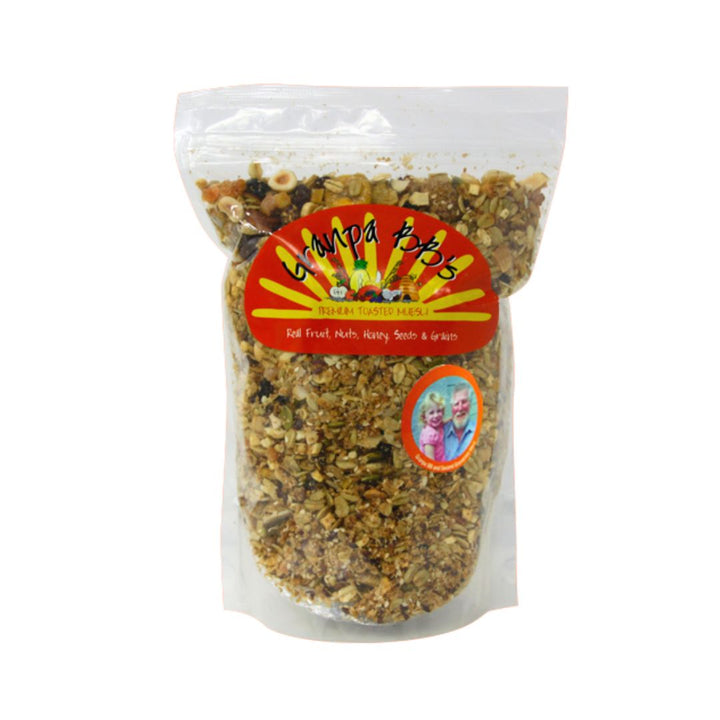 Granpa BB's Premium Toasted Muesli | Auckland Grocery Delivery Get Granpa BB's Premium Toasted Muesli delivered to your doorstep by your local Auckland grocery delivery. Shop Paddock To Pantry. Convenient online food shopping in NZ | Grocery Delivery Auckland | Grocery Delivery Nationwide | Fruit Baskets NZ | Online Food Shopping NZ 