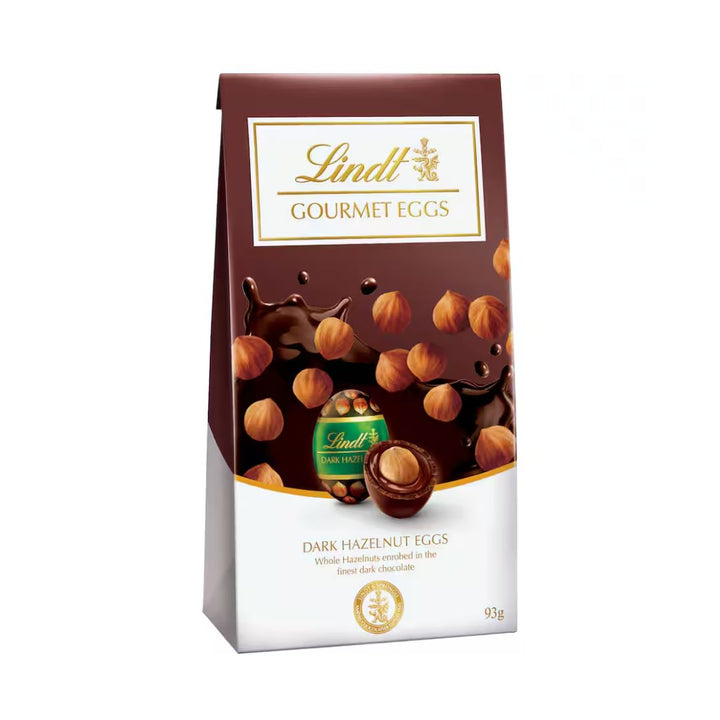 Lindt Dark Hazelnut Gourmet Eggs | Auckland Grocery Delivery Get Lindt Dark Hazelnut Gourmet Eggs delivered to your doorstep by your local Auckland grocery delivery. Shop Paddock To Pantry. Convenient online food shopping in NZ | Grocery Delivery Auckland | Grocery Delivery Nationwide | Fruit Baskets NZ | Online Food Shopping NZ Lindt Dark Hazelnut Gourmet Eggs delivered nationwide. Shop premium Easter chocolate from your online supermarket with fast grocery delivery to your door.