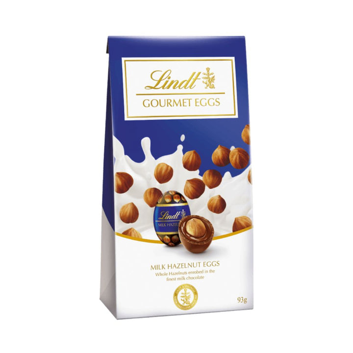Lindt Milk Hazelnut Gourmet Eggs | Auckland Grocery Delivery Get Lindt Milk Hazelnut Gourmet Eggs delivered to your doorstep by your local Auckland grocery delivery. Shop Paddock To Pantry. Convenient online food shopping in NZ | Grocery Delivery Auckland | Grocery Delivery Nationwide | Fruit Baskets NZ | Online Food Shopping NZ Lindt Milk Hazelnut Gourmet Eggs delivered nationwide. Shop Easter chocolate gifts from your online supermarket with fast grocery delivery to your door.
