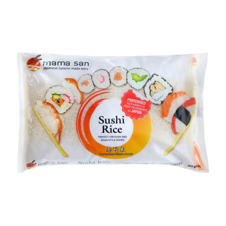Mama San Sushi Rice | Auckland Grocery Delivery Get Mama San Sushi Rice delivered to your doorstep by your local Auckland grocery delivery. Shop Paddock To Pantry. Convenient online food shopping in NZ | Grocery Delivery Auckland | Grocery Delivery Nationwide | Fruit Baskets NZ | Online Food Shopping NZ Mama San Sushi Rice. Premium short-grain rice for sushi, nigiri & poke bowls. Soft, sticky texture for authentic results. NZ grocery delivery.