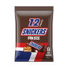 Snickers 12 Piece Fun Size - 180g | Auckland Grocery Delivery Get Snickers 12 Piece Fun Size - 180g delivered to your doorstep by your local Auckland grocery delivery. Shop Paddock To Pantry. Convenient online food shopping in NZ | Grocery Delivery Auckland | Grocery Delivery Nationwide | Fruit Baskets NZ | Online Food Shopping NZ Snickers Fun Size bars combine roasted peanuts, soft nougat and smooth caramel, all coated in milk chocolate. Get snacks and chocolate delivered NZ Wide.