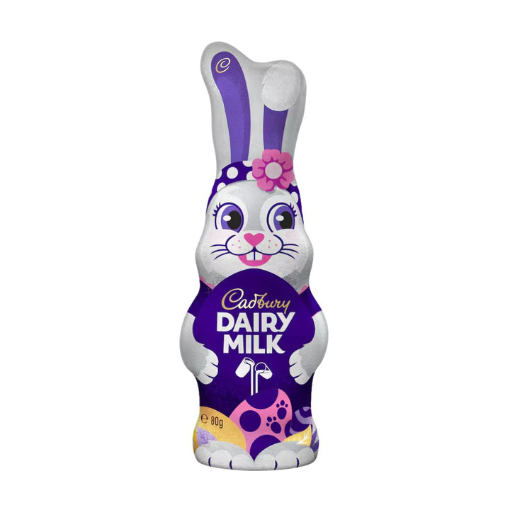 Cadbury Dairy Milk Bunny 80g | Auckland Grocery Delivery Get Cadbury Dairy Milk Bunny 80g delivered to your doorstep by your local Auckland grocery delivery. Shop Paddock To Pantry. Convenient online food shopping in NZ | Grocery Delivery Auckland | Grocery Delivery Nationwide | Fruit Baskets NZ | Online Food Shopping NZ Cadbury Dairy Milk Bunny 80g. Classic Easter chocolate bunny — shop festive treats online with convenient NZ grocery delivery to your door.