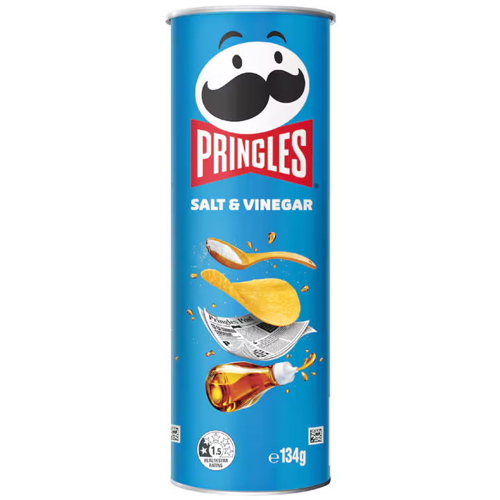Pringles Salt & Vinegar | Auckland Grocery Delivery Get Pringles Salt & Vinegar delivered to your doorstep by your local Auckland grocery delivery. Shop Paddock To Pantry. Convenient online food shopping in NZ | Grocery Delivery Auckland | Grocery Delivery Nationwide | Fruit Baskets NZ | Online Food Shopping NZ Pringles Salt & Vinegar chips delivered fresh with grocery delivery near you. Shop grocery online and skip the supermarket run!