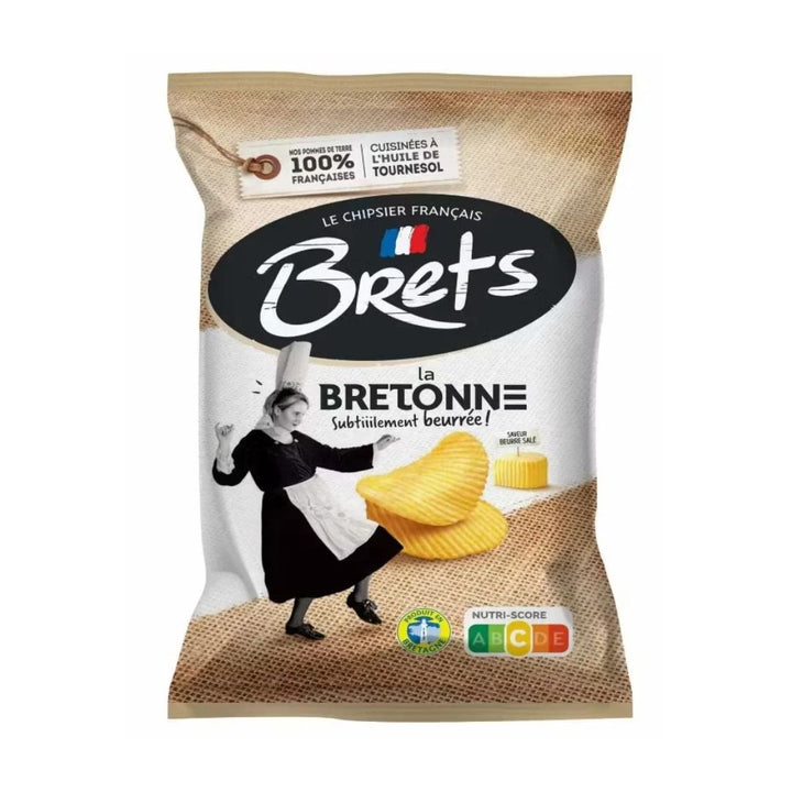Brets Salted Butter Chips | Auckland Grocery Delivery Get Brets Salted Butter Chips delivered to your doorstep by your local Auckland grocery delivery. Shop Paddock To Pantry. Convenient online food shopping in NZ | Grocery Delivery Auckland | Grocery Delivery Nationwide | Fruit Baskets NZ | Online Food Shopping NZ Bret’s Salted Butter Chips. Gourmet French crisps with rich buttery flavour — shop premium snacks online with convenient NZ grocery delivery to your door.