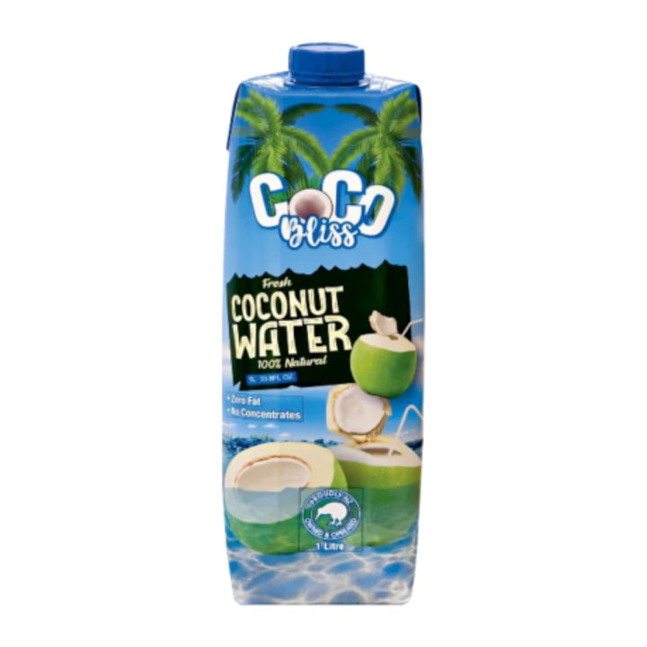 Coco Bliss Coconut Water 100% Natural | Auckland Grocery Delivery Get Coco Bliss Coconut Water 100% Natural delivered to your doorstep by your local Auckland grocery delivery. Shop Paddock To Pantry. Convenient online food shopping in NZ | Grocery Delivery Auckland | Grocery Delivery Nationwide | Fruit Baskets NZ | Online Food Shopping NZ Coco Bliss 100% Natural Coconut Water. Pure, refreshing hydration — shop drinks online with convenient NZ grocery delivery to your door.