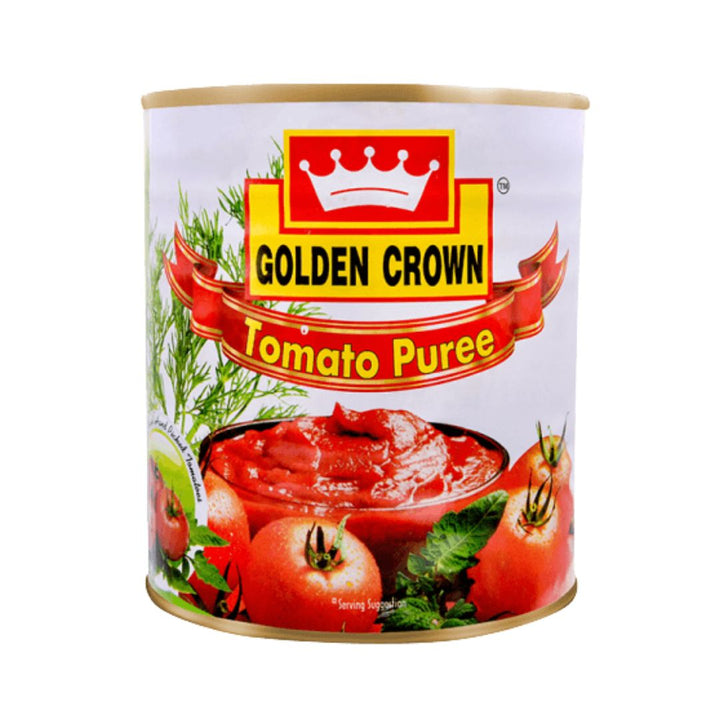 Golden Crown Tomato Puree | Auckland Grocery Delivery Get Golden Crown Tomato Puree delivered to your doorstep by your local Auckland grocery delivery. Shop Paddock To Pantry. Convenient online food shopping in NZ | Grocery Delivery Auckland | Grocery Delivery Nationwide | Fruit Baskets NZ | Online Food Shopping NZ Golden Crown Tomato Purée. Smooth tomato base for sauces, soups and curries — shop pantry staples online with convenient NZ grocery delivery to your door.