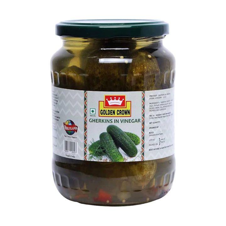 Golden Crown Gherkins In Vinegar | Auckland Grocery Delivery Get Golden Crown Gherkins In Vinegar delivered to your doorstep by your local Auckland grocery delivery. Shop Paddock To Pantry. Convenient online food shopping in NZ | Grocery Delivery Auckland | Grocery Delivery Nationwide | Fruit Baskets NZ | Online Food Shopping NZ Golden Crown Gherkins in Vinegar. Crisp, tangy pickles for burgers and salads — shop pantry staples online with convenient NZ grocery delivery to your door.