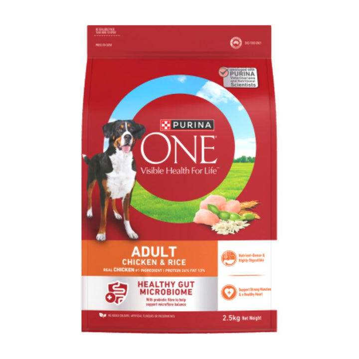 Purina One Adult Dry Chicken & Rice | Auckland Grocery Delivery Get Purina One Adult Dry Chicken & Rice delivered to your doorstep by your local Auckland grocery delivery. Shop Paddock To Pantry. Convenient online food shopping in NZ | Grocery Delivery Auckland | Grocery Delivery Nationwide | Fruit Baskets NZ | Online Food Shopping NZ Purina ONE Adult Chicken & Rice dry dog food. Complete nutrition for adult dogs — shop pet food online with convenient NZ grocery delivery to your door.