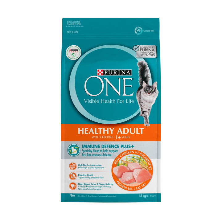 Purina One Adult Dry Healthy Chicken | Auckland Grocery Delivery Get Purina One Adult Dry Healthy Chicken delivered to your doorstep by your local Auckland grocery delivery. Shop Paddock To Pantry. Convenient online food shopping in NZ | Grocery Delivery Auckland | Grocery Delivery Nationwide | Fruit Baskets NZ | Online Food Shopping NZ Purina ONE Adult Healthy Chicken Cat Food. Complete nutrition for adult cats — shop pet food online with convenient NZ grocery delivery to your door.