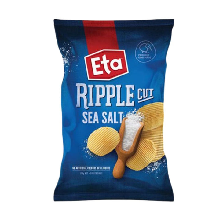 Ripple Sea Salt Chips 40g | Auckland Grocery Delivery Get Ripple Sea Salt Chips 40g delivered to your doorstep by your local Auckland grocery delivery. Shop Paddock To Pantry. Convenient online food shopping in NZ | Grocery Delivery Auckland | Grocery Delivery Nationwide | Fruit Baskets NZ | Online Food Shopping NZ Ripple Sea Salt Chips. Thick-cut ridged crisps perfect for dipping and sharing — shop snacks online with convenient NZ grocery delivery to your door.