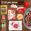 Load image into Gallery viewer, Chilli Con Carne With Rice | Auckland Grocery Delivery Get Chilli Con Carne With Rice delivered to your doorstep by your local Auckland grocery delivery. Shop Paddock To Pantry. Convenient online food shopping in NZ | Grocery Delivery Auckland | Grocery Delivery Nationwide | Fruit Baskets NZ | Online Food Shopping NZ Shop our beef chilli con carne bundle — full-size grocery ingredients, NZ-wide delivery. Easy family dinner idea. No subscription needed. Afterpay Available
