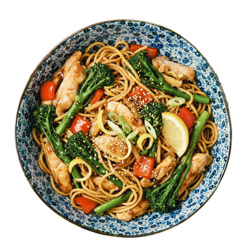 Lemon, Ginger and Sesame Stir-Fry