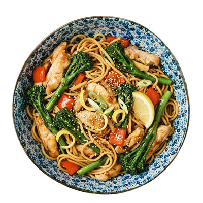 Lemon, Ginger and Sesame Stir-Fry