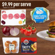 Load image into Gallery viewer, Beef Burgers | Auckland Grocery Delivery Get Beef Burgers delivered to your doorstep by your local Auckland grocery delivery. Shop Paddock To Pantry. Convenient online food shopping in NZ | Grocery Delivery Auckland | Grocery Delivery Nationwide | Fruit Baskets NZ | Online Food Shopping NZ Make the ultimate homemade beef burger in 20 minutes. A fun, easy family dinner idea with fresh ingredients delivered NZ-wide by Paddock to Pantry.

