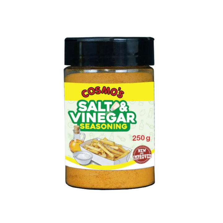 Cosmos Salt & Vinegar Shaker | Auckland Grocery Delivery Get Cosmos Salt & Vinegar Shaker delivered to your doorstep by your local Auckland grocery delivery. Shop Paddock To Pantry. Convenient online food shopping in NZ | Grocery Delivery Auckland | Grocery Delivery Nationwide | Fruit Baskets NZ | Online Food Shopping NZ Cosmos Salt & Vinegar Shaker. Tangy seasoning for chips, popcorn and snacks — shop pantry essentials online with convenient NZ grocery delivery.