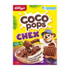 Kelloggs Coco Pops Chex | Auckland Grocery Delivery Get Kelloggs Coco Pops Chex delivered to your doorstep by your local Auckland grocery delivery. Shop Paddock To Pantry. Convenient online food shopping in NZ | Grocery Delivery Auckland | Grocery Delivery Nationwide | Fruit Baskets NZ | Online Food Shopping NZ Kellogg’s Coco Pops Chex Cereal. Crunchy chocolate breakfast cereal the whole family will love — shop breakfast favourites online with NZ grocery delivery.