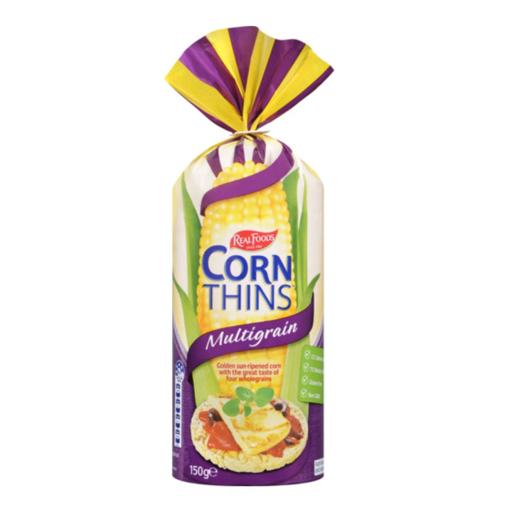 Corn Thins Gluten Free Multigrain | Auckland Grocery Delivery Get Corn Thins Gluten Free Multigrain delivered to your doorstep by your local Auckland grocery delivery. Shop Paddock To Pantry. Convenient online food shopping in NZ | Grocery Delivery Auckland | Grocery Delivery Nationwide | Fruit Baskets NZ | Online Food Shopping NZ Corn Thins Gluten Free Multigrain. Light, crispy crackers for snacks or lunch — shop gluten free groceries online with convenient NZ grocery delivery.