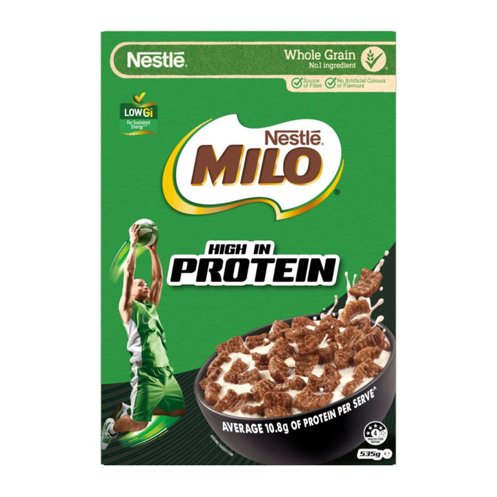 Nestle Milo Cereal Protein Bites | Auckland Grocery Delivery Get Nestle Milo Cereal Protein Bites delivered to your doorstep by your local Auckland grocery delivery. Shop Paddock To Pantry. Convenient online food shopping in NZ | Grocery Delivery Auckland | Grocery Delivery Nationwide | Fruit Baskets NZ | Online Food Shopping NZ Nestlé Milo Cereal Protein Bites. Crunchy chocolate malt cereal packed with protein — shop breakfast favourites online with convenient NZ grocery delivery.