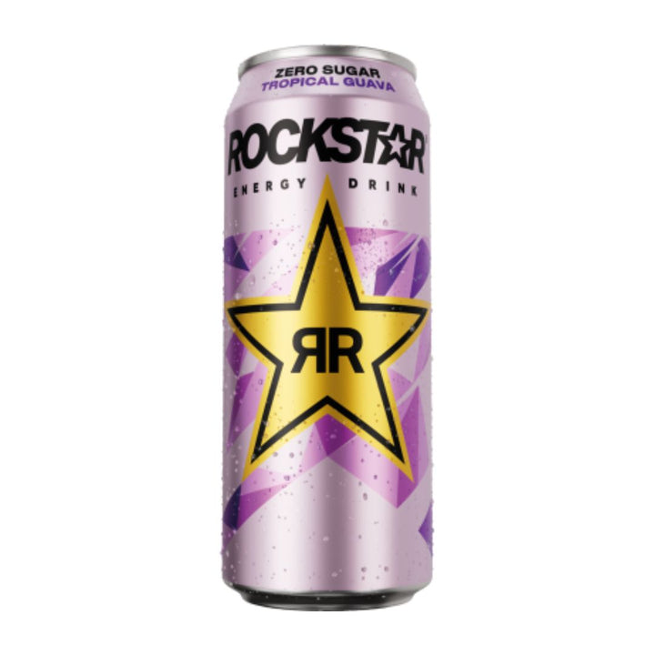 Rockstar Tropical Guava Zero Sugar Energy Drink | Auckland Grocery Delivery Get Rockstar Tropical Guava Zero Sugar Energy Drink delivered to your doorstep by your local Auckland grocery delivery. Shop Paddock To Pantry. Convenient online food shopping in NZ | Grocery Delivery Auckland | Grocery Delivery Nationwide | Fruit Baskets NZ | Online Food Shopping NZ Rockstar Tropical Guava Zero Sugar Energy Drink. Fruity tropical flavour with zero sugar and an energy boost — shop drinks online with NZ delivery.