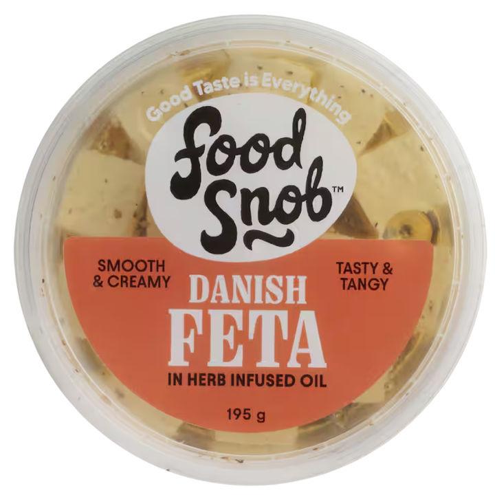 Food Snob Danish Feta 195g | Auckland Grocery Delivery Get Food Snob Danish Feta 195g delivered to your doorstep by your local Auckland grocery delivery. Shop Paddock To Pantry. Convenient online food shopping in NZ | Grocery Delivery Auckland | Grocery Delivery Nationwide | Fruit Baskets NZ | Online Food Shopping NZ Food Snob Danish Feta 195g delivered with Paddock to Pantry Nationwide shipping. Get groceries delivered easy. 