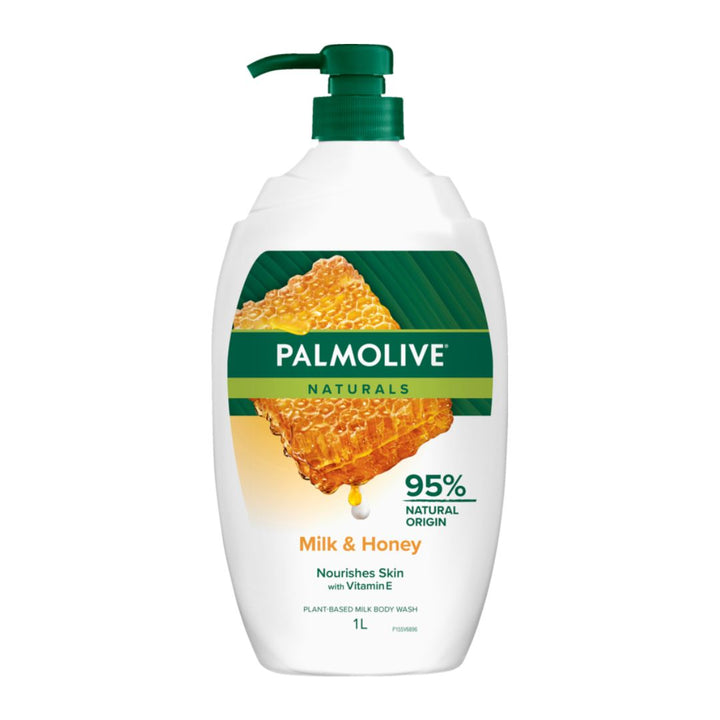 Palmolive Naturals Milk and Honey Body Wash | Auckland Grocery Delivery Get Palmolive Naturals Milk and Honey Body Wash delivered to your doorstep by your local Auckland grocery delivery. Shop Paddock To Pantry. Convenient online food shopping in NZ | Grocery Delivery Auckland | Grocery Delivery Nationwide | Fruit Baskets NZ | Online Food Shopping NZ Palmolive Naturals Milk & Honey Body Wash. Nourishing body wash for soft, smooth skin — shop personal care essentials online with NZ grocery delivery.