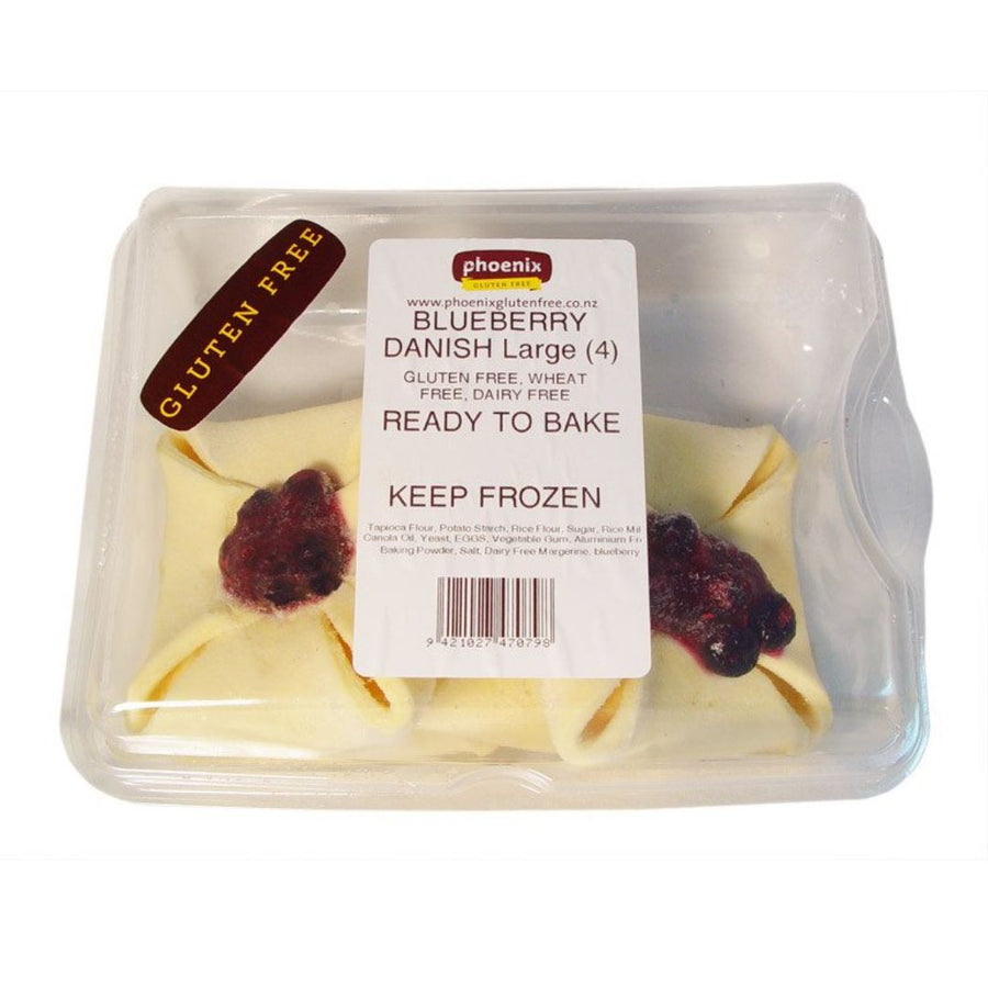 Phoenix Blueberry Danish 4pk | Auckland Grocery Delivery Get Phoenix Blueberry Danish 4pk delivered to your doorstep by your local Auckland grocery delivery. Shop Paddock To Pantry. Convenient online food shopping in NZ | Grocery Delivery Auckland | Grocery Delivery Nationwide | Fruit Baskets NZ | Online Food Shopping NZ Flaky blueberry danishes baked fresh from frozen. Perfect for breakfast, brunch, or a sweet treat. Shop frozen pastries online NZ-wide.